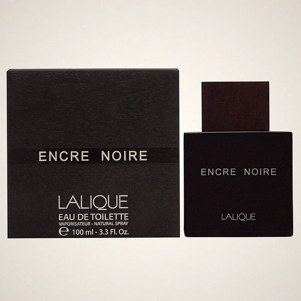 Encre Noire by Lalique for Men 3.3 oz Eau de Toilette Spray Brand New