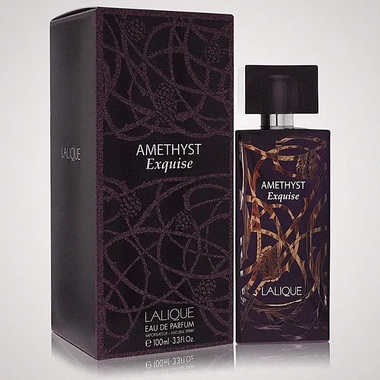 Lalique Amethyst Exquise by Lalique Eau De Parfum Spray 3.3 oz For Women