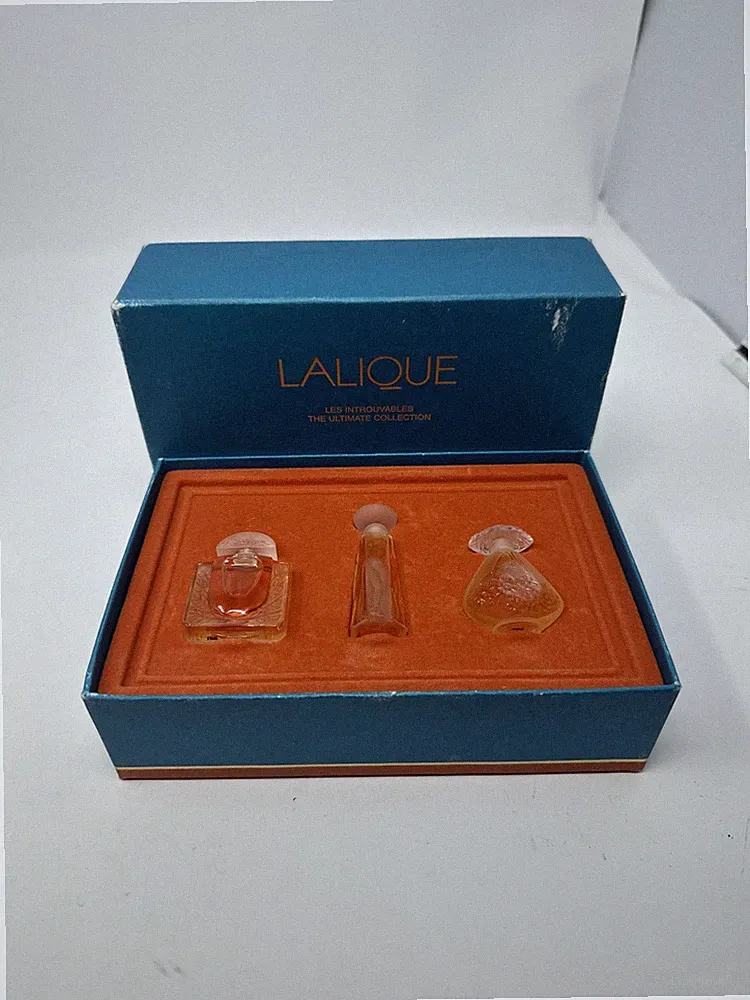 LALIQUE Boxed Les Introuvables The Ultimate Collection Miniature Perfume Set