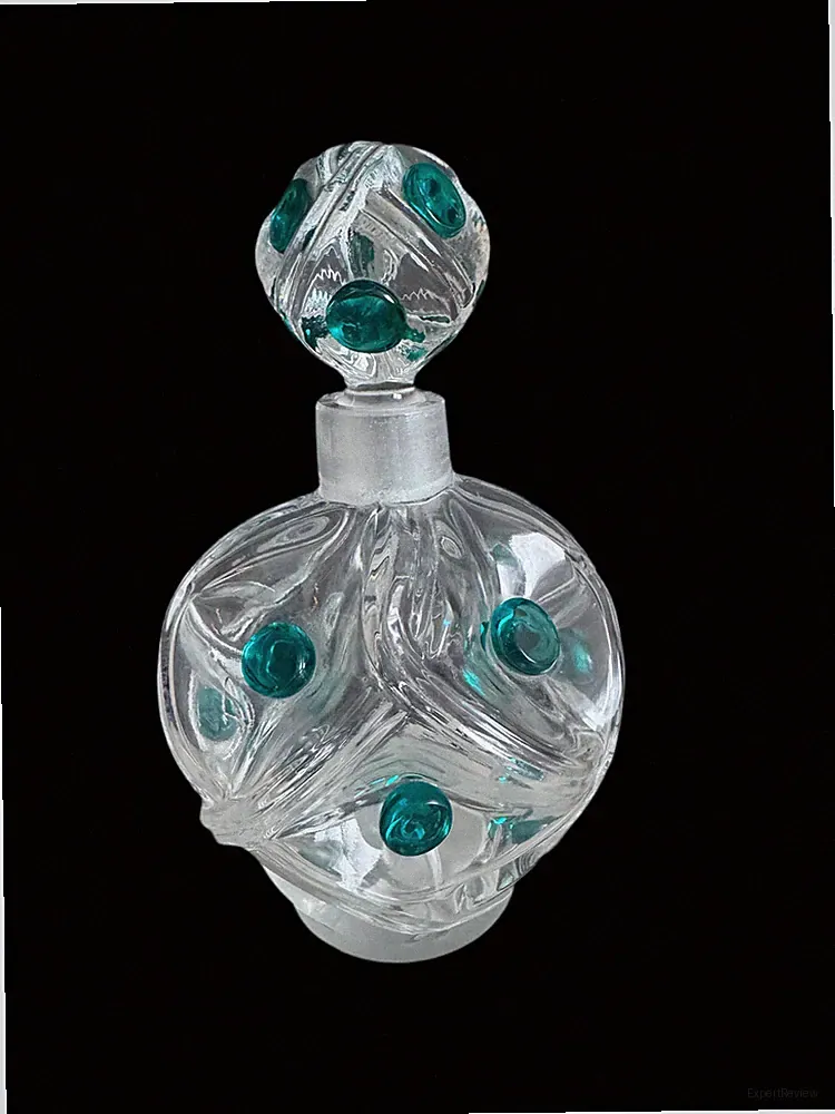 Lalique "Floride" perfume flacon designed by Marc Lalique for the Cristal