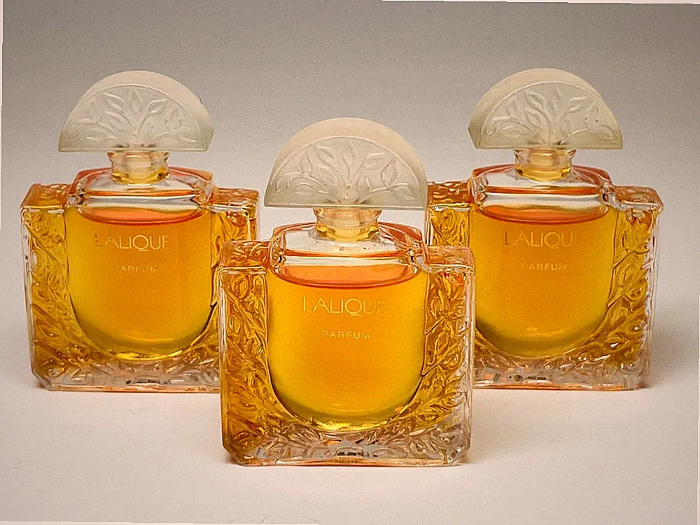 LALIQUE MINI Travel Perfume 0.15 oz (lot Of 3)