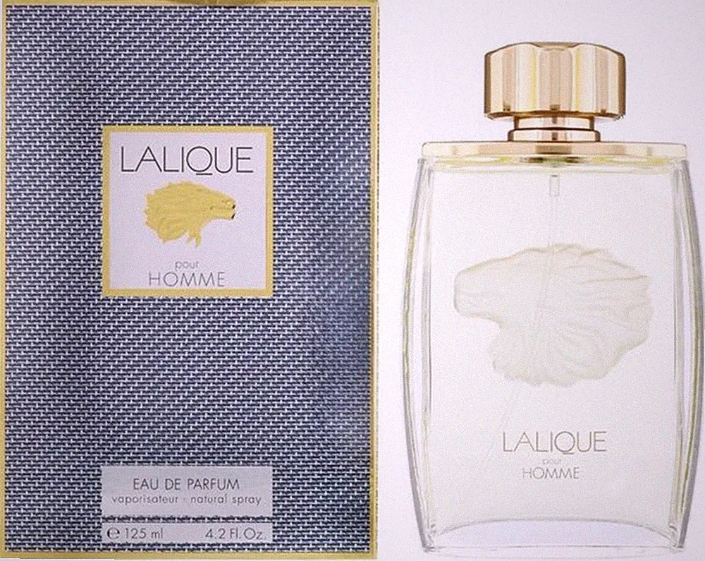 Lalique Pour Homme (Lion) For Men Cologne 4.2 Oz ~ 125 ml EDP Spray
