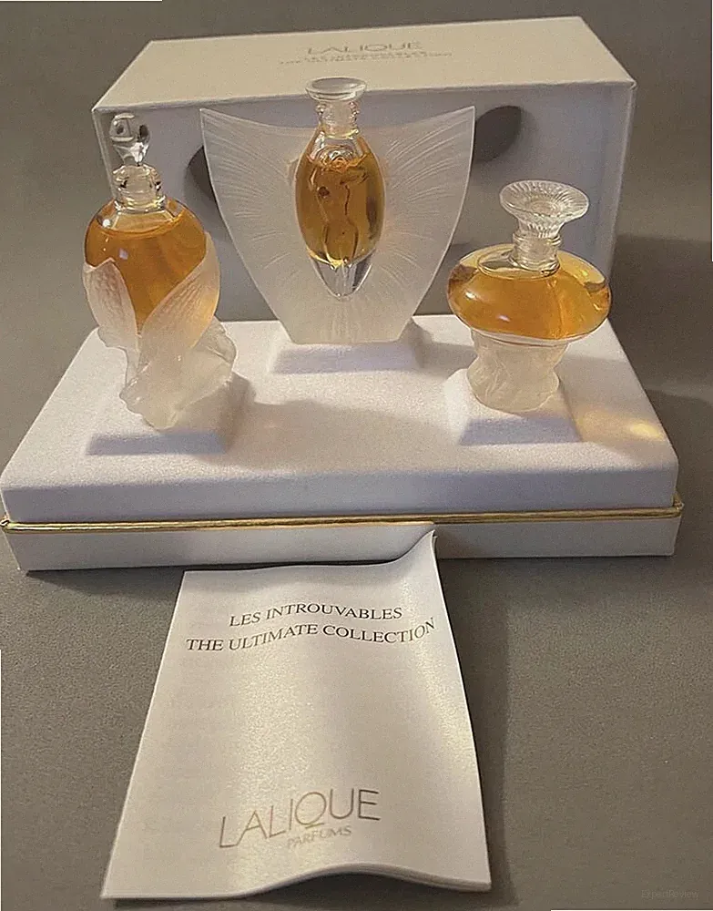 LALIQUE Ultimate Collection Les Introuvables 2000 ~ 2002 Miniature Perfume Set