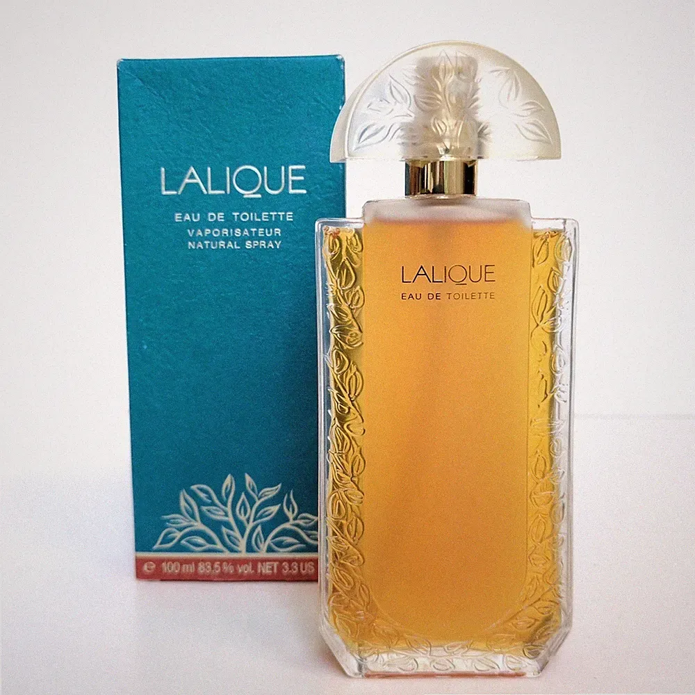 New Lalique Eau de Toilette Natural Spray Fragrance 100ml 3.3oz NOS
