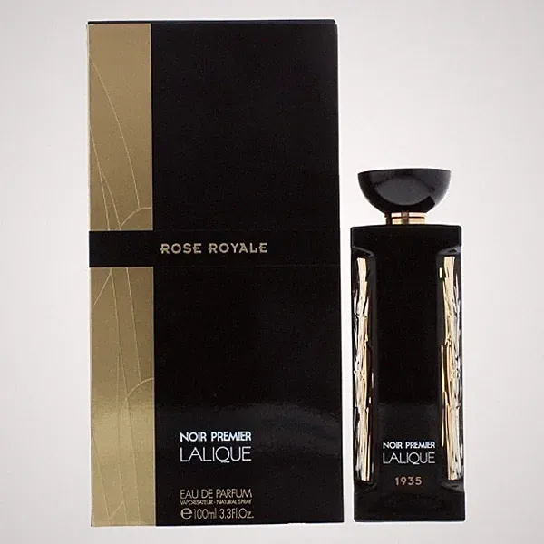 Noir Premiere Rose Royale by Lalique Eau de Parfum Spray 3.3 oz Unisex (1935)