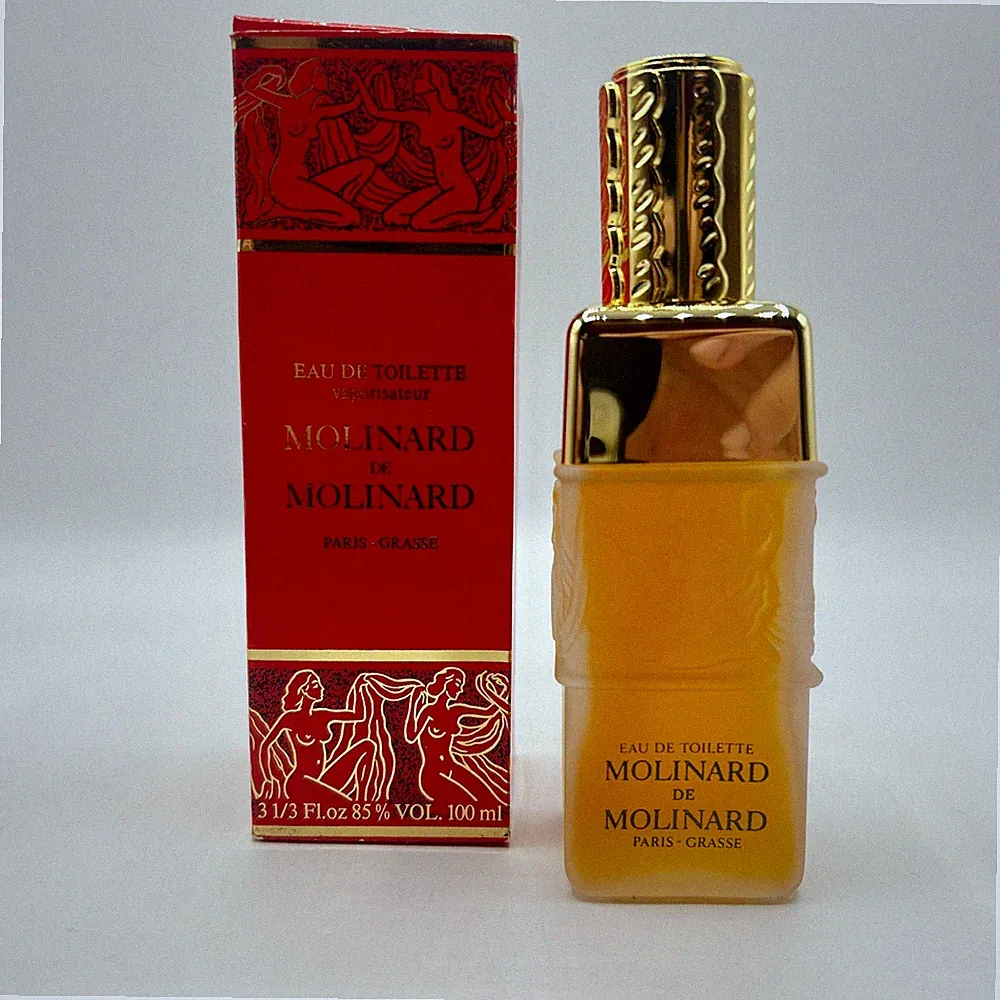 Rare Molinard De Molinard 3.3oz Women Perfume Eau de Toilette in Lalique Flacon
